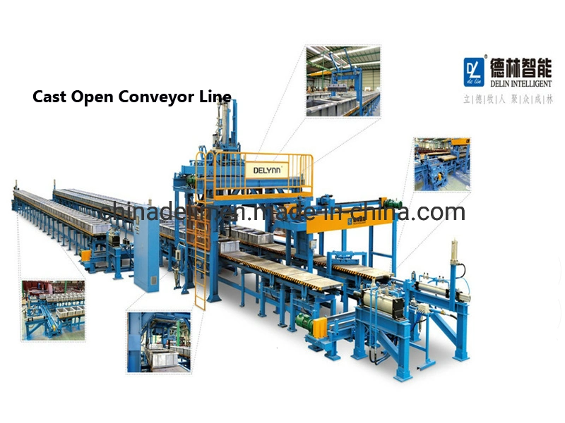 Delynn Cast Open Molding Line for Casting Iron Metal Parts and Water Pumps